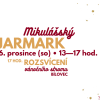 MIKULÁŠSKÝ JARMARK • rozsvícení vánočního stromu