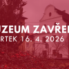 Ve čtvrtek 16. dubna MÁME ZAVŘENO